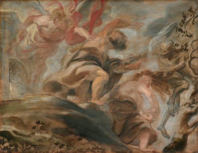 The Expulsion from the Garden of Eden od Peter Paul Rubens
