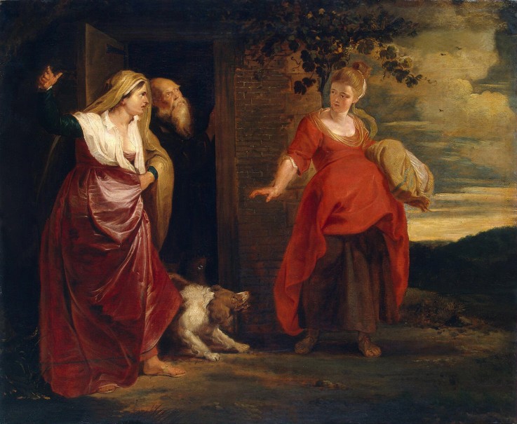 Hagar Leaves the House of Abraham od Peter Paul Rubens