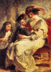 Helene Fourment and her children od Peter Paul Rubens