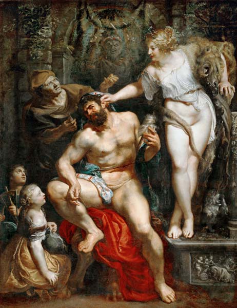 Hercules and Omphale od Peter Paul Rubens