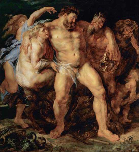 P. P. Rubens / The drunken Hercules od Peter Paul Rubens