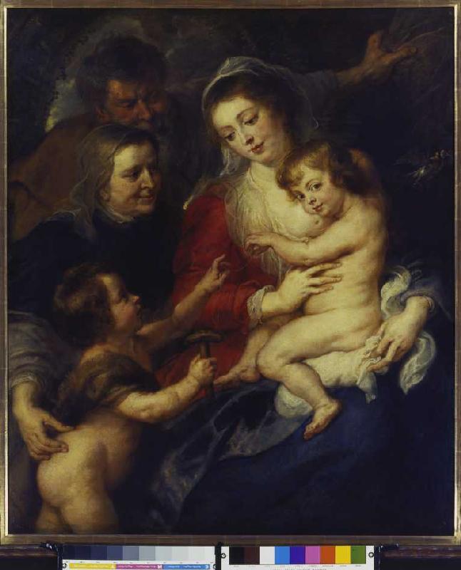 The Holy Family with the St. Elisabeth and the Johannesknaben od Peter Paul Rubens