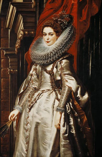 The Marquesa Brigida Spinola Doria. od Peter Paul Rubens