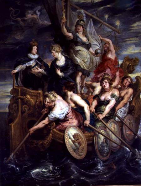 The Majority of Louis XIII (1601-43) 20th October 1614 od Peter Paul Rubens