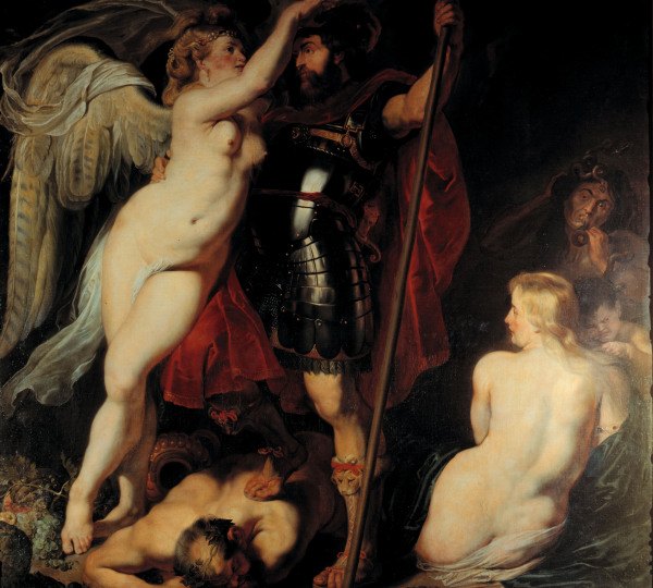 P. P. Rubens / The Hero of Virtue ... od Peter Paul Rubens
