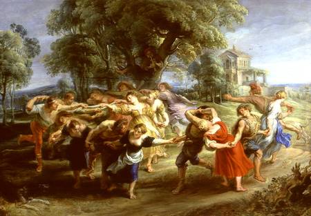 A Peasant Dance od Peter Paul Rubens