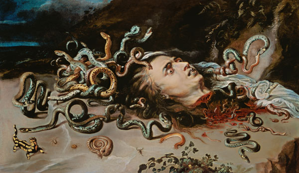 P.P.Rubens, Das Haupt der Medusa od Peter Paul Rubens