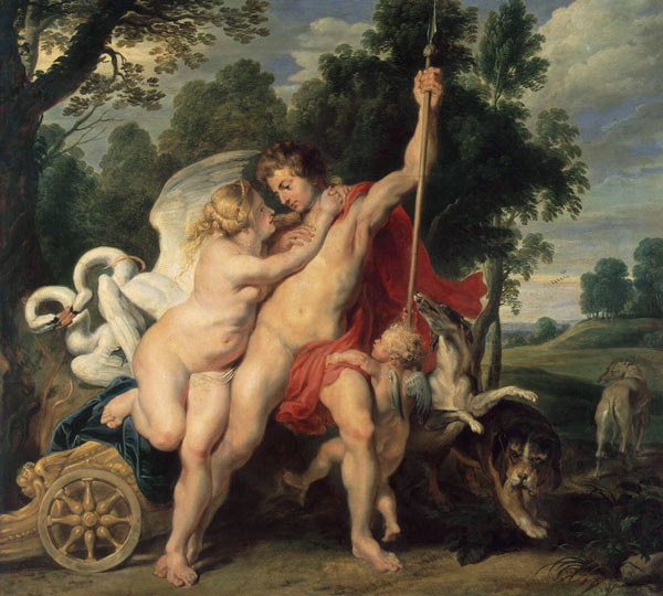 Venus and Adonis od Peter Paul Rubens
