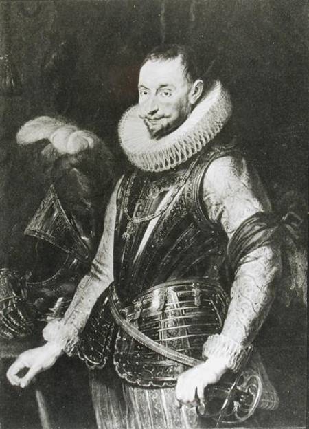 Portrait of Marquis Ambrogio Spinola (1569-1630) od Peter Paul Rubens