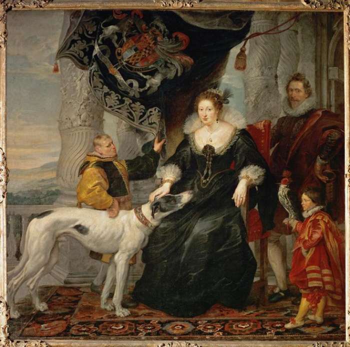 Portrait of Alatheia Talbot, Countess of Arundel od Peter Paul Rubens