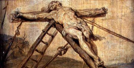 The Raising of the Cross (panel) od Peter Paul Rubens