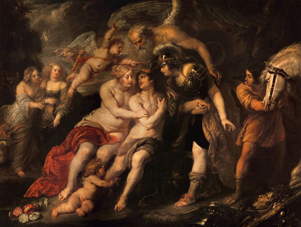 Rubens / Hercules at the Crossroads od Peter Paul Rubens