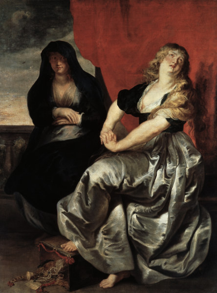 Rubens / Magdalene and Martha / Painting od Peter Paul Rubens