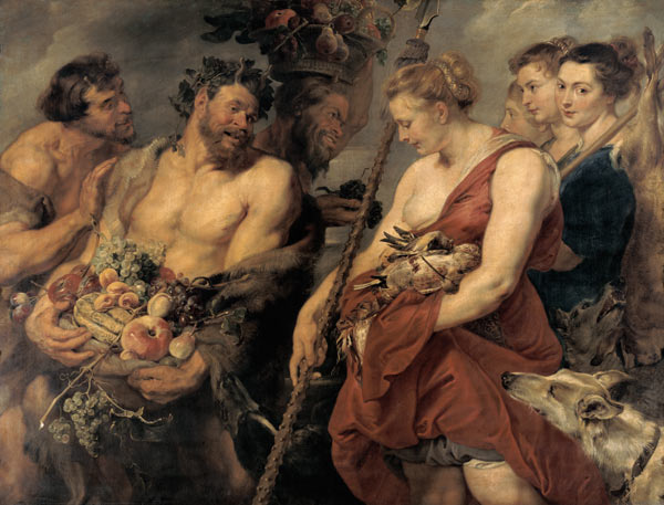 Dianas Heimkehr von der Jagd od Peter Paul Rubens