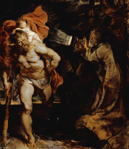 The St. Christophorus. od Peter Paul Rubens
