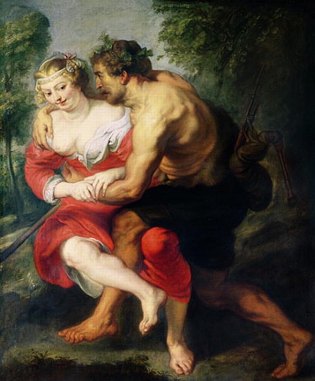 Scene of Love or, The Gallant Conversation od Peter Paul Rubens
