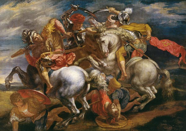 Fight of Anghiari od Peter Paul Rubens