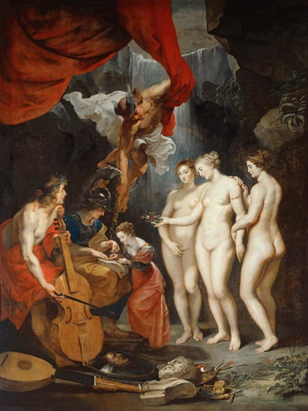 The Education of the Princess. (The Marie de' Medici Cycle) od Peter Paul Rubens