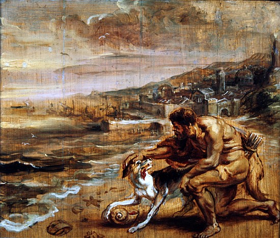 The discovery of purple, c.1636 od Peter Paul Rubens
