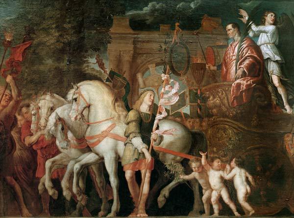 Triumph of Caesar / Rubens aft.Mantegna