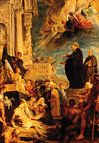 The wonders of the St. Franz Xaver od Peter Paul Rubens