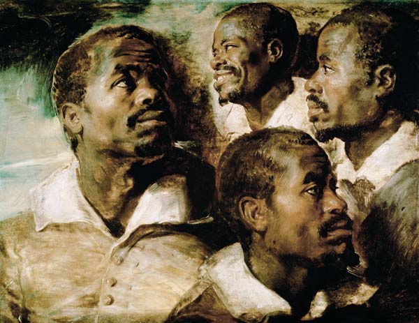 Studies of the Head of a Negro od Peter Paul Rubens
