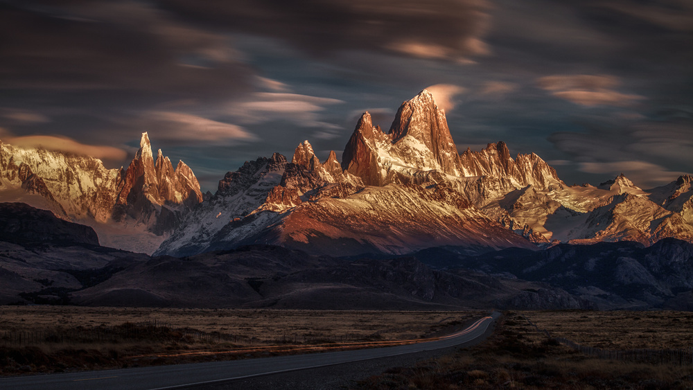 Patagonia sky in motion od Peter Svoboda MQEP