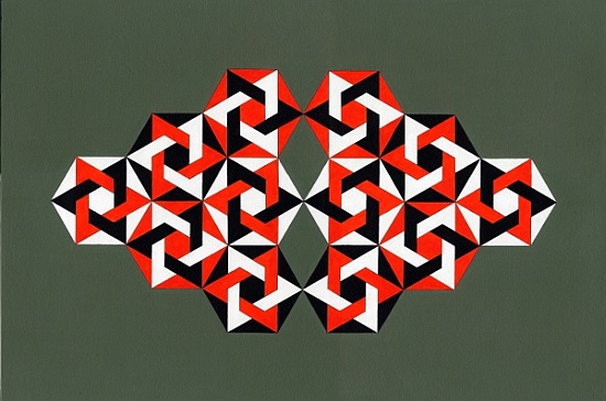 Hexagrams od  Peter Hugo  McClure