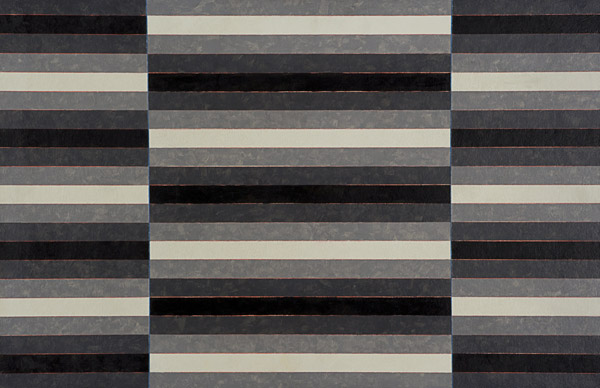 Striped Triptych No.4 od  Peter Hugo  McClure