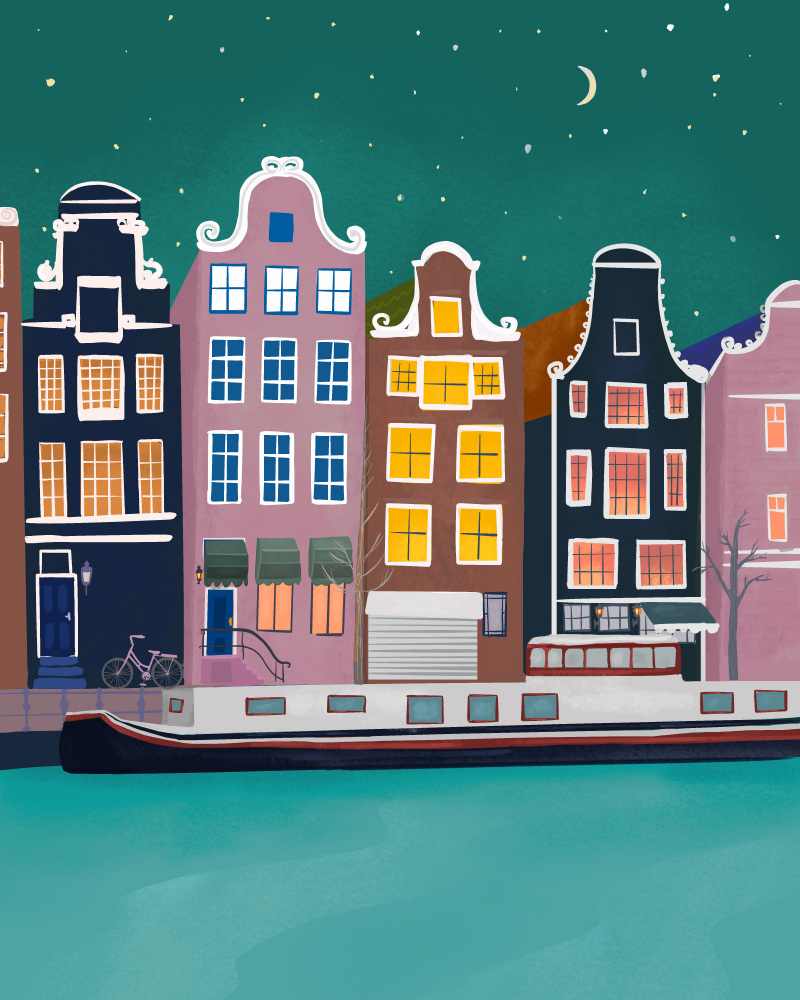 Amsterdam by night od Petra Lizde