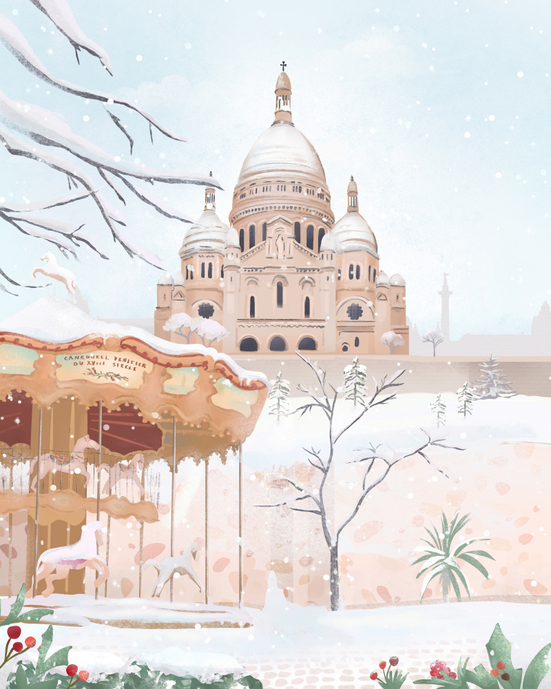 Winter in Paris od Petra Lizde