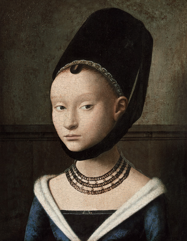 Portrait of a young woman. od Petrus Christus