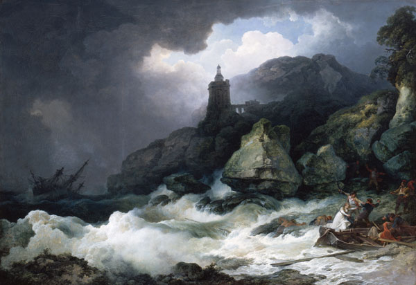 The Shipwreck od Philip James (auch Jacques Philippe) de Loutherbourg