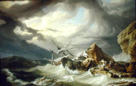 Shipwreck od Philip James (auch Jacques Philippe) de Loutherbourg