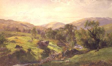 A Welsh Landscape od Philip Sheppard