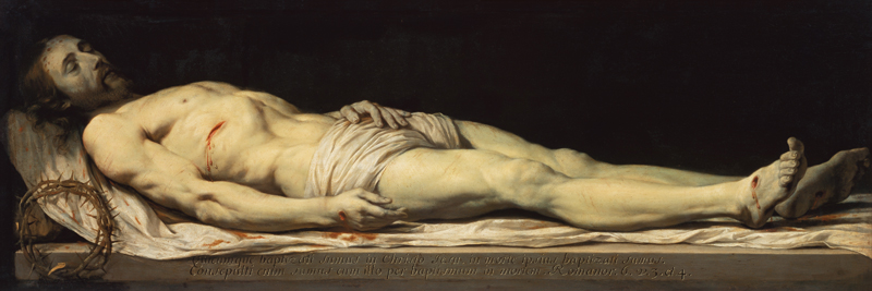 The body Christi. od Philippe de Champaigne