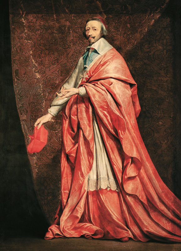 Cardinal de Richelieu od Philippe de Champaigne