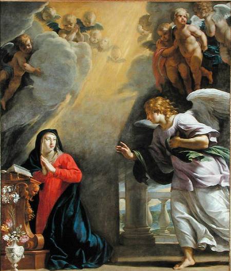 The Annunciation od Philippe de Champaigne