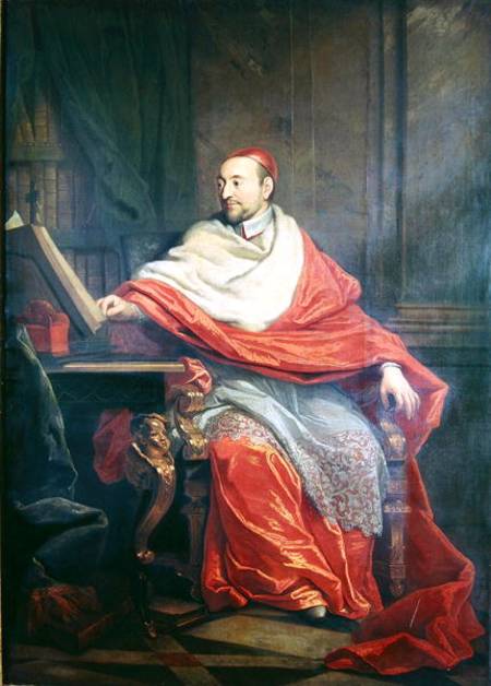 Cardinal Pierre de Berulle (1575-1629) od Philippe de Champaigne