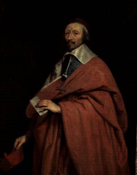 Cardinal Richelieu (1585-1642) od Philippe de Champaigne