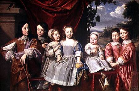 The Habert de Montmort Children od Philippe de Champaigne
