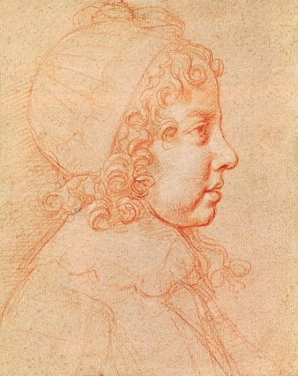 Portrait of Louis XIV as a child od Philippe de Champaigne