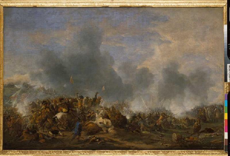 The battle at Nördlingen od Philips Wouverman