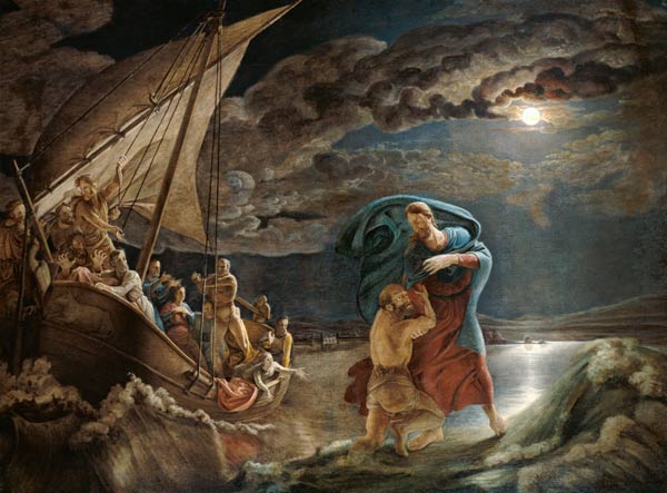 Peter on the sea od Phillip Otto Runge