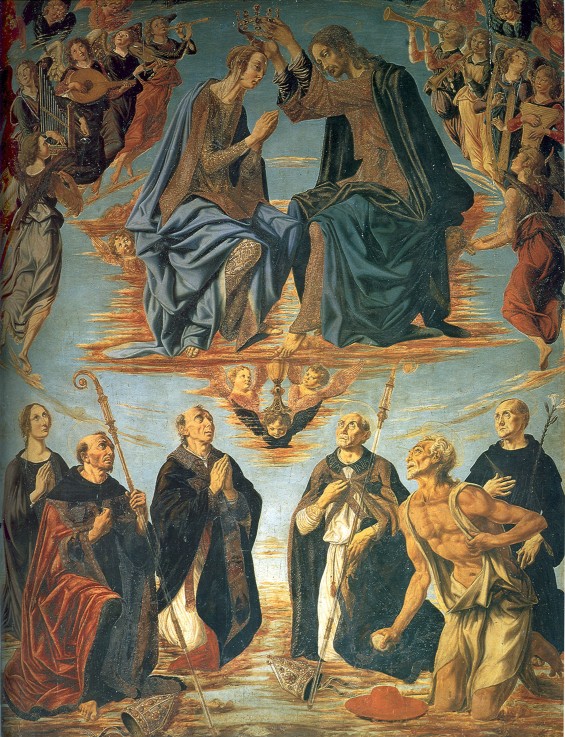 The Coronation of the Virgin od Piero del Pollaiuolo