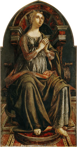Hope, from a series of panels depicting the Virtues designed for the Council Chamber of the Merchant od Piero del Pollaiuolo
