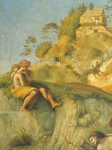 Ausschnitt aus "Perseus befreit Andromeda" od Piero di Cosimo