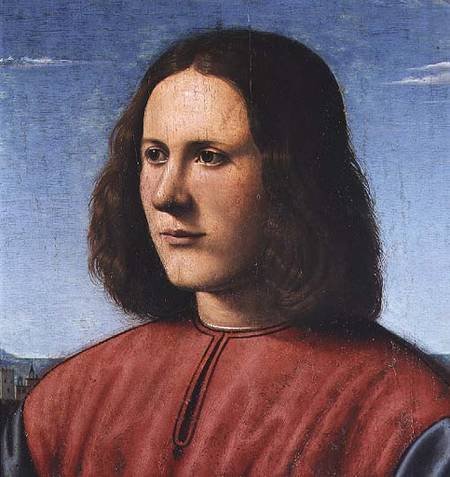 A Young Man od Piero di Cosimo