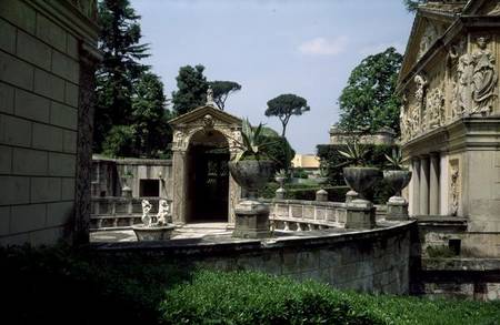 Courtyard of the Casina of Pius IV od Piero Ligorio