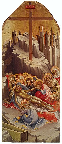 The Entombment of Christ od (Piero di Giovanni) Lorenzo Monaco